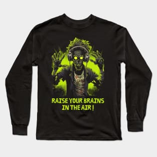 Zombie DJ Long Sleeve T-Shirt